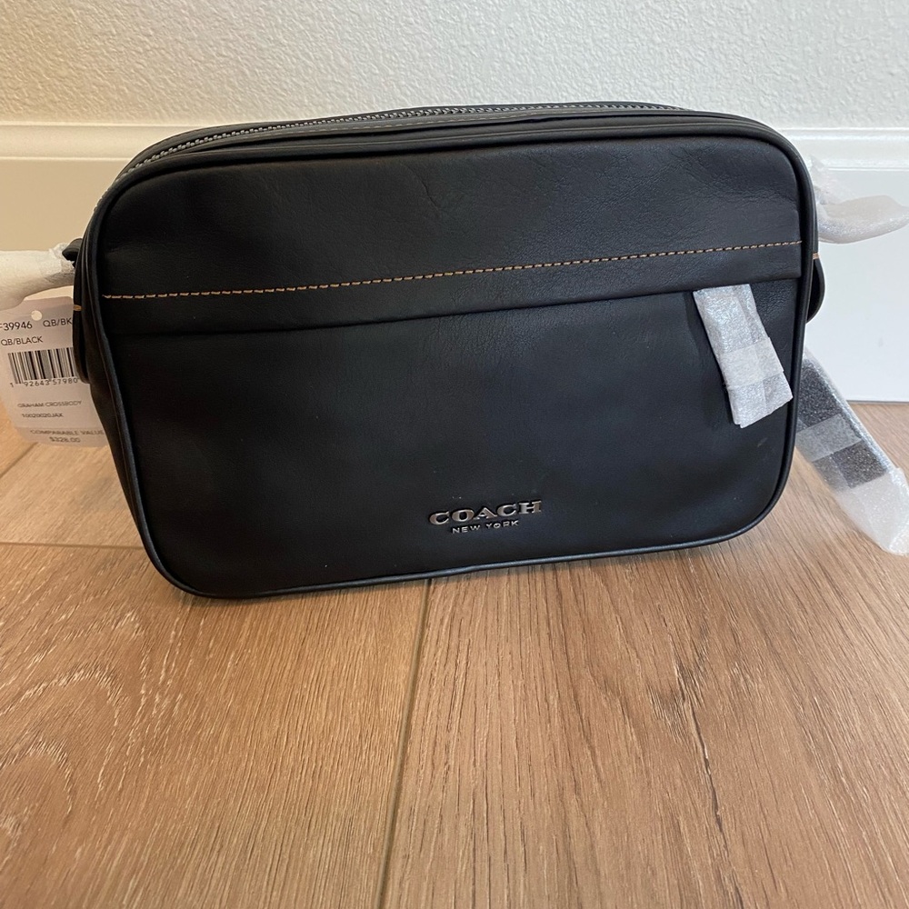 GRAHAM CROSSBODY (COACH F39946)
BLACK/BLACK ANTIQUE NICKEL
COACH STYLE # F39946